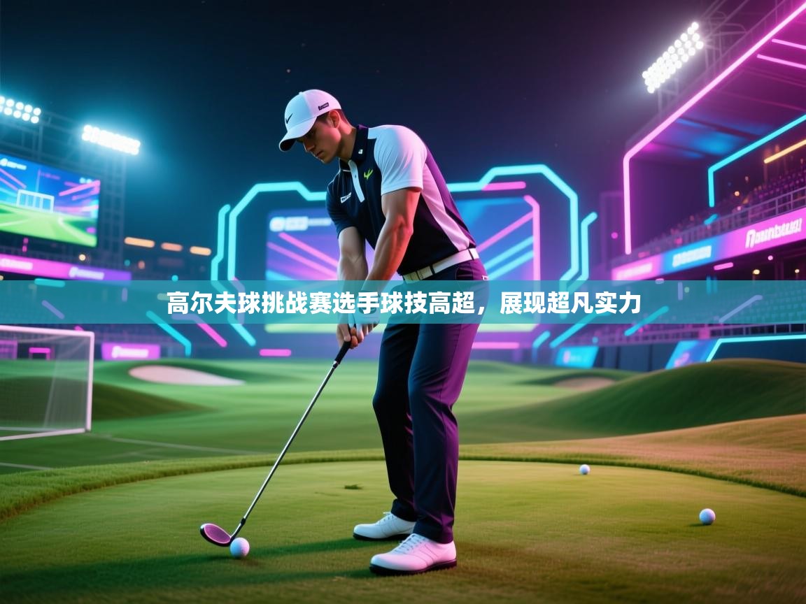高尔夫球挑战赛选手球技高超，展现超凡实力